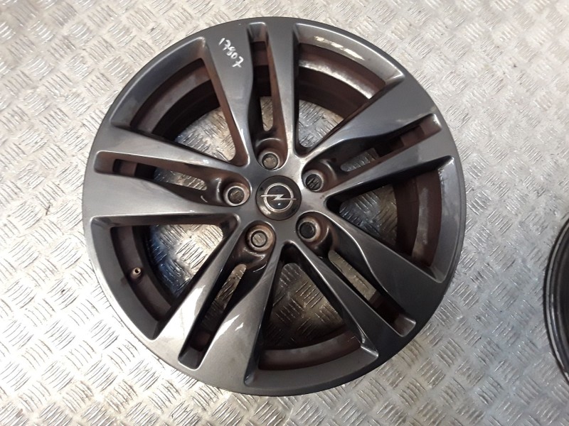 Recambio de juego llantas aluminio para opel astra k (b16) 1.2 turbo (68) referencia OEM IAM 7X16 5 TORN ET41 ALUMINIO ROZADAS