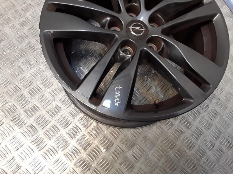 Recambio de juego llantas aluminio para opel astra k (b16) 1.2 turbo (68) referencia OEM IAM 7X16 5 TORN ET41 ALUMINIO ROZADAS