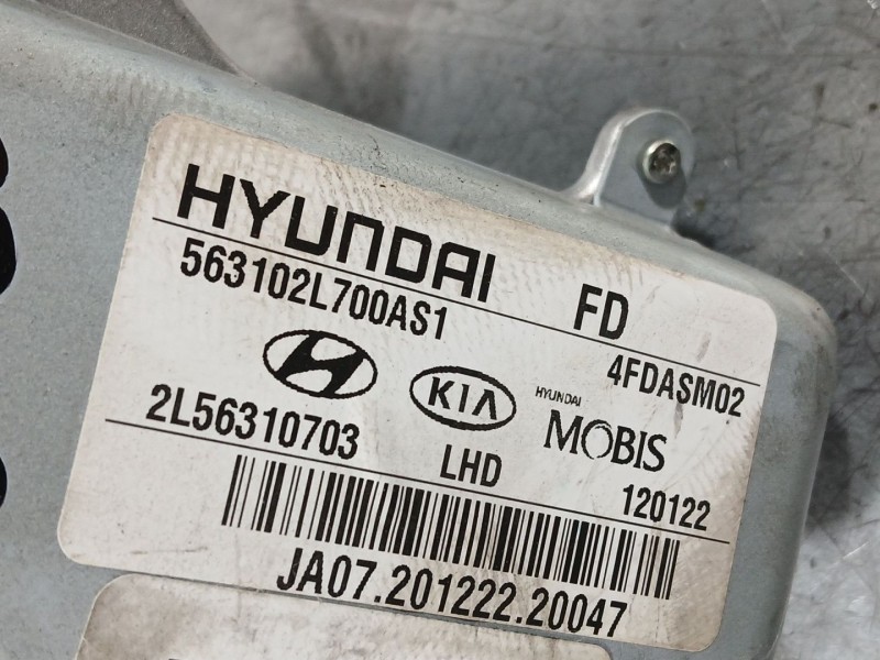 Recambio de columna direccion para hyundai i30 (fd) 1.6 crdi referencia OEM IAM 563102L700AS1  