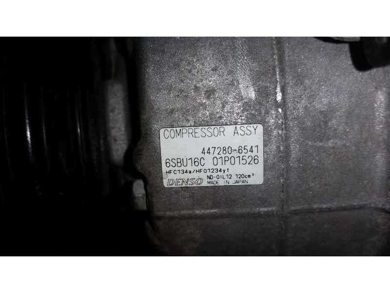 Recambio de compresor aire acondicionado para mercedes-benz clase b (w246) b 180 cdi be (246.200) referencia OEM IAM 6SBU16C 447
