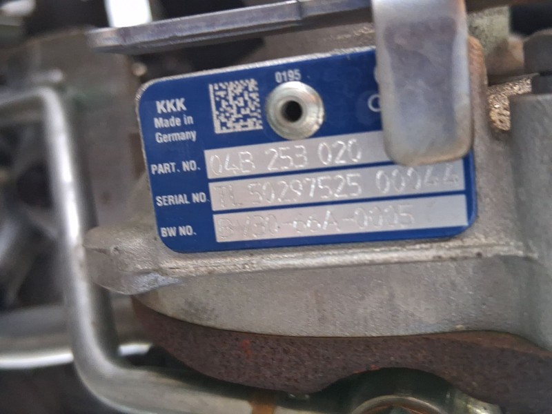 Recambio de motor completo para skoda fabia iii (nj3) 1.4 tdi referencia OEM IAM CUSB 04B100090 