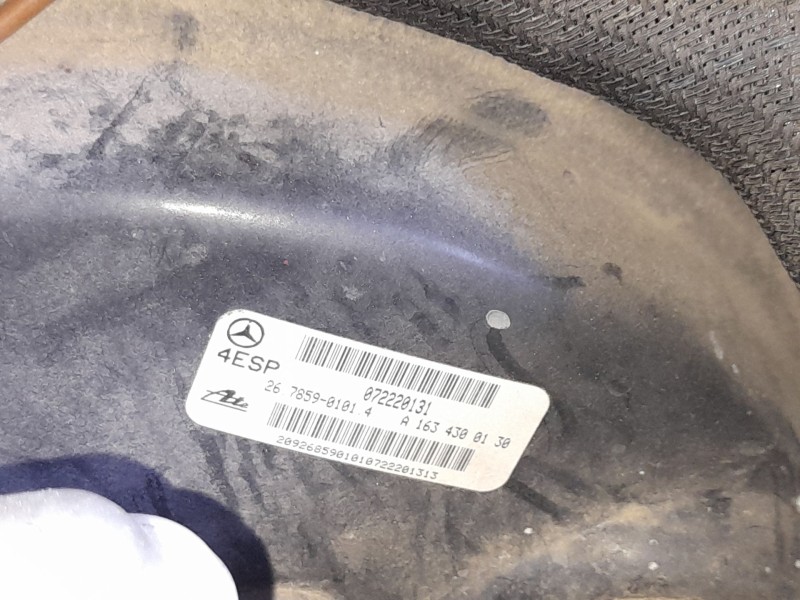 Recambio de servofreno para mercedes-benz clase m (w163) ml 270 cdi (163.113) referencia OEM IAM A0014300708  