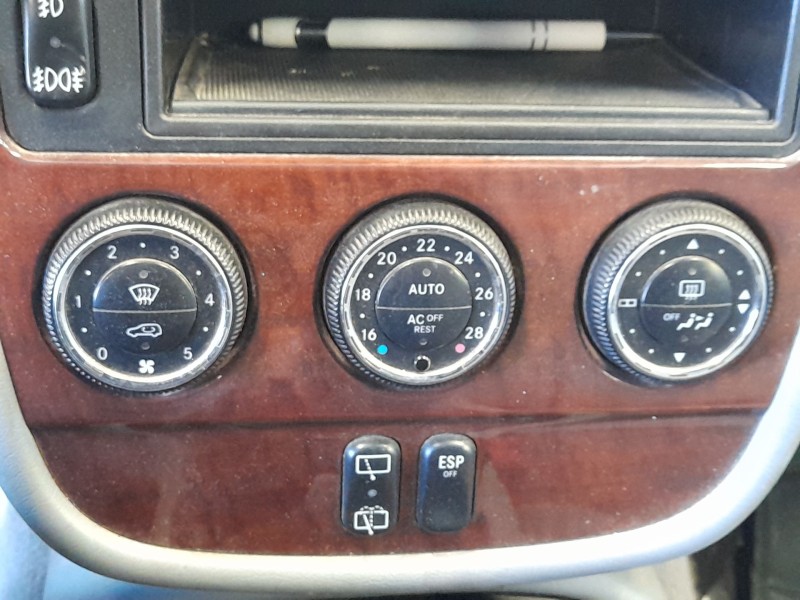 Recambio de mando climatizador para mercedes-benz clase m (w163) ml 270 cdi (163.113) referencia OEM IAM   