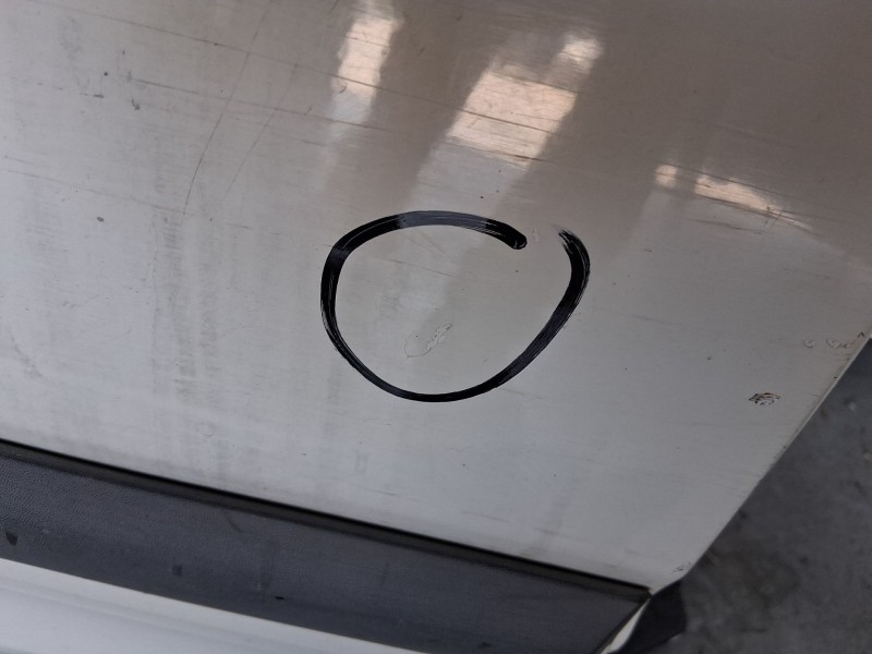 Recambio de puerta lateral corredera derecha para ford tourneo connect 1.8 tdci referencia OEM IAM 4548935 TOCADA 