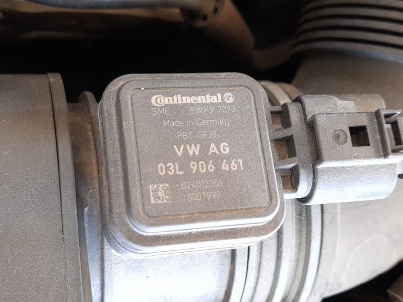 Recambio de caudalimetro para seat leon (1p1) 1.6 tdi referencia OEM IAM 03L906461  