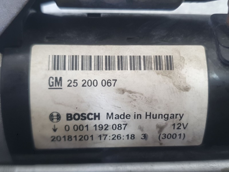 Recambio de motor arranque para opel corsa e (x15) 1.4 (08, 68) referencia OEM IAM 25196021 95520113 