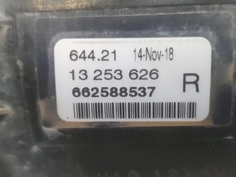 Recambio de faro antiniebla derecho para opel corsa e (x15) 1.4 (08, 68) referencia OEM IAM 13253626  
