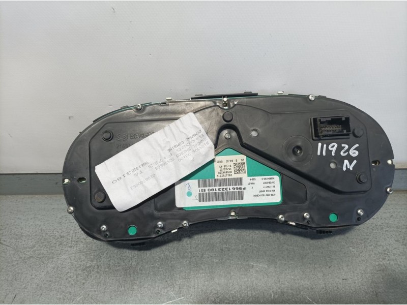 Recambio de cuadro instrumentos para peugeot 307 berlina (s2) xsi referencia OEM IAM 9662323180 281174477 SAGEM