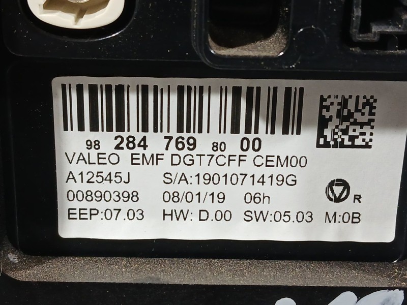 Recambio de sistema navegacion gps para citroën c3 iii (sx) 1.2 puretech 82 referencia OEM IAM 98291383XU  