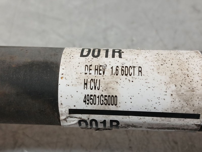 Recambio de transmision delantera derecha para kia niro i (de) 1.6 gdi hybrid referencia OEM IAM 49501G5000  