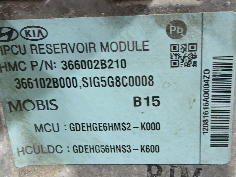 Recambio de convertidor para kia niro i (de) 1.6 gdi hybrid referencia OEM IAM   