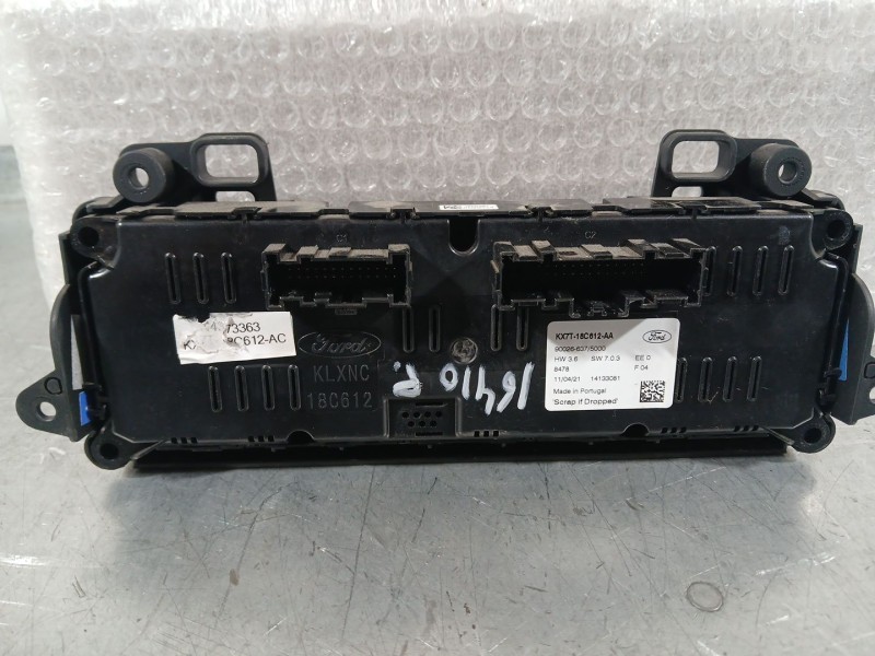 Recambio de mando climatizador para ford focus st-line referencia OEM IAM NX7T18C612AA  