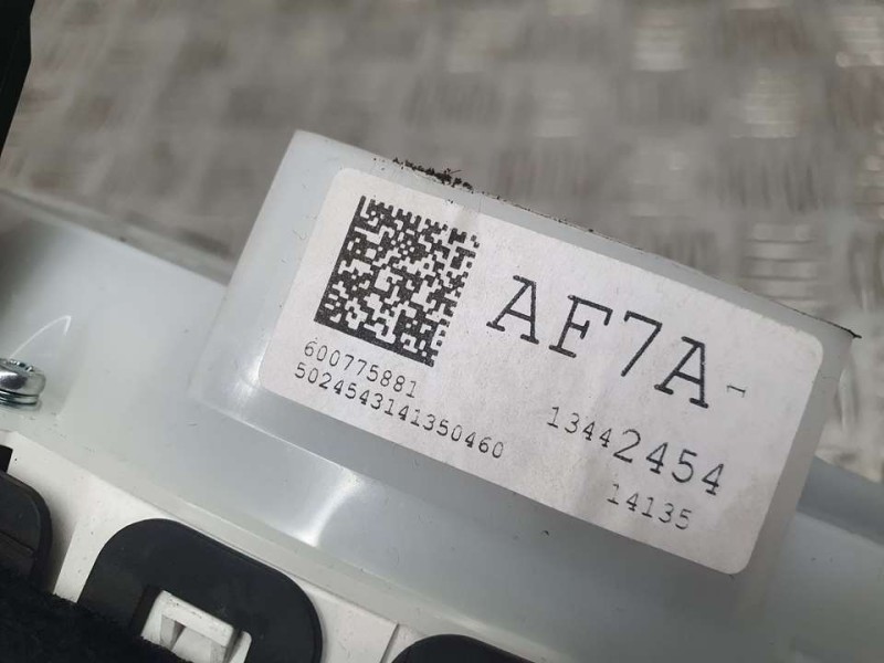 Recambio de cuadro instrumentos para opel astra j lim. selective referencia OEM IAM 13442454 600775881 