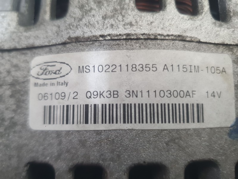Recambio de alternador para ford focus ii (da_, hcp, dp) 1.6 referencia OEM IAM 1748637 1708472 