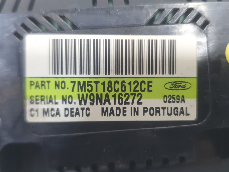 Recambio de mando climatizador para ford focus ii (da_, hcp, dp) 1.6 referencia OEM IAM 7M5T18C612CJ  