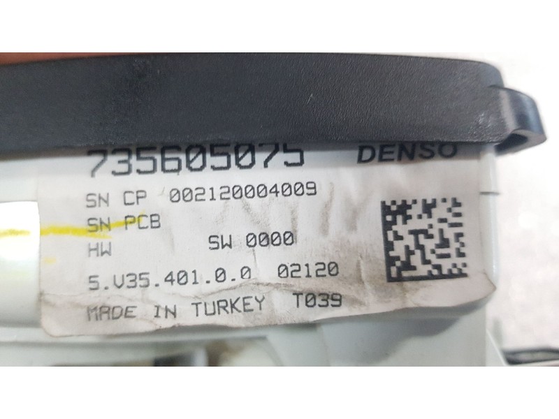 Recambio de mando calefaccion / aire acondicionado para fiat doblo cargo (263_) 1.3 d multijet (263wxu1a) referencia OEM IAM 735