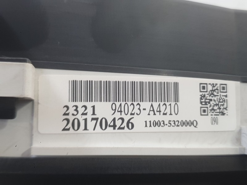 Recambio de cuadro instrumentos para kia carens iv 1.7 crdi referencia OEM IAM 94005A4000  