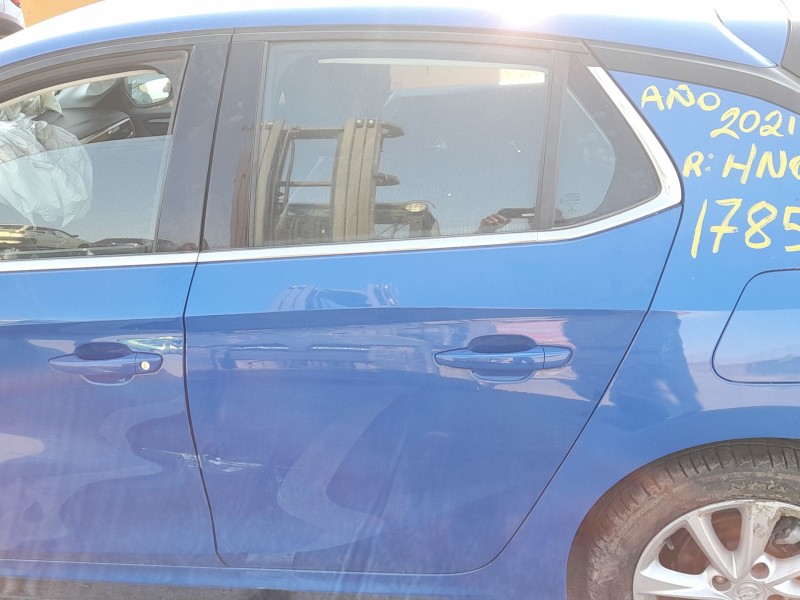 Recambio de puerta trasera izquierda para opel corsa f (p2jo) 1.2 (68) referencia OEM IAM 9837706080 TOCADA 