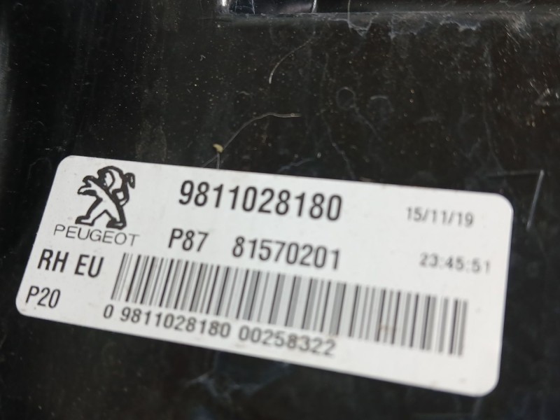 Recambio de piloto trasero derecho exterior para peugeot 5008 ii (mc_, mj_, mr_, m4_) 1.2 (mrhnyh, mrhnyw, mrhnsj, mrhnsu, mrhns
