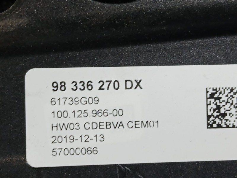 Recambio de palanca cambio para peugeot 5008 ii (mc_, mj_, mr_, m4_) 1.2 (mrhnyh, mrhnyw, mrhnsj, mrhnsu, mrhnsm) referencia OEM