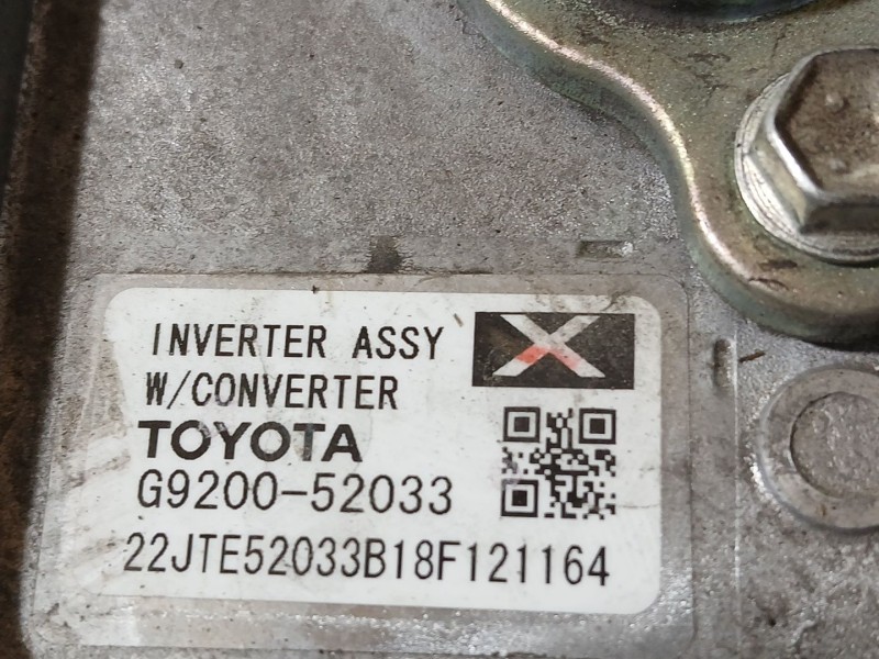 Recambio de convertidor para toyota yaris (_p13_) 1.5 hybrid (nhp130_) referencia OEM IAM   
