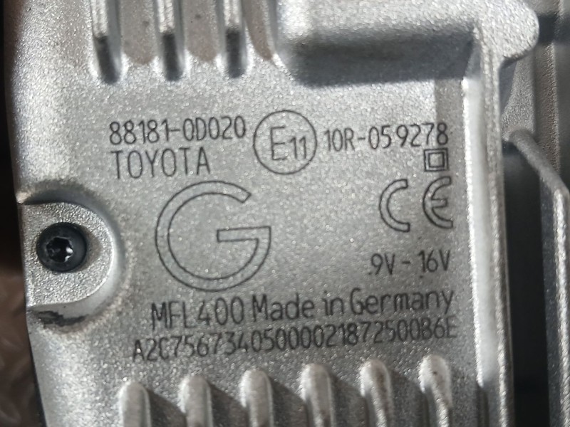 Recambio de camara para toyota yaris (_p13_) 1.5 hybrid (nhp130_) referencia OEM IAM   