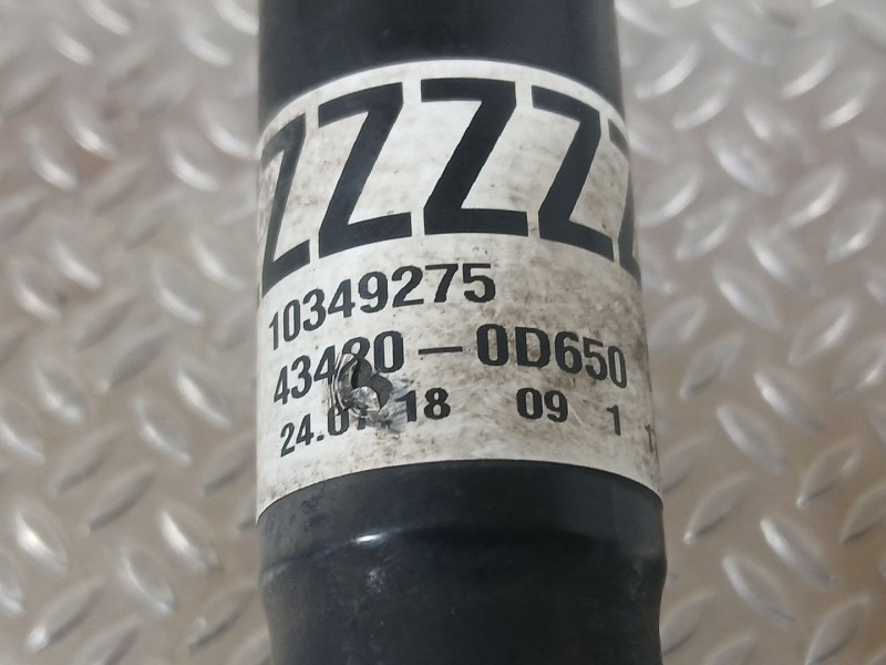 Recambio de transmision delantera izquierda para toyota yaris (_p13_) 1.5 hybrid (nhp130_) referencia OEM IAM 434200D411  