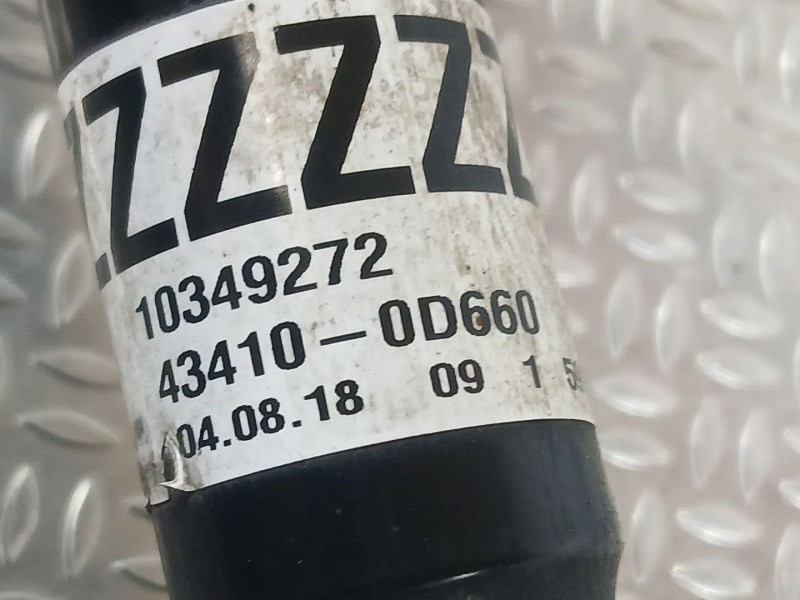 Recambio de transmision delantera derecha para toyota yaris (_p13_) 1.5 hybrid (nhp130_) referencia OEM IAM 434100D401  