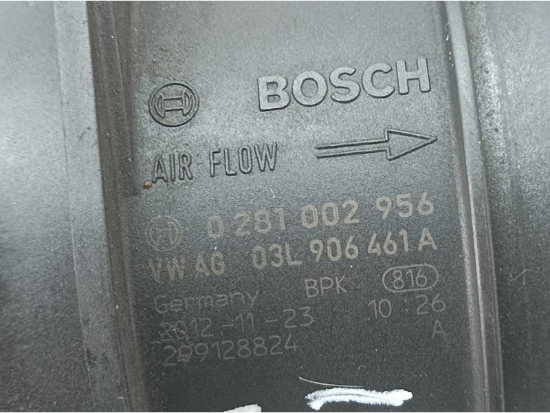 Recambio de caudalimetro para volkswagen tiguan (5n1) advance bluemotion referencia OEM IAM 03L906461A 0281002956 BOSCH