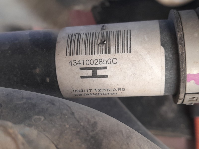 Recambio de transmision delantera derecha para toyota auris (-e18) 1.8 hybrid (zwee186) referencia OEM IAM 4341002850  