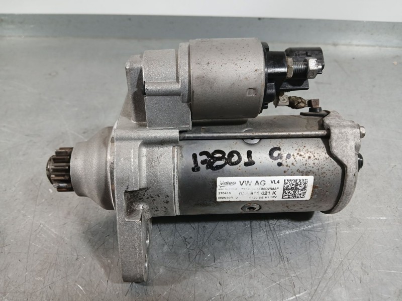 Recambio de motor arranque para skoda fabia iii (nj3) 1.4 tdi referencia OEM IAM 02Z911021KX  