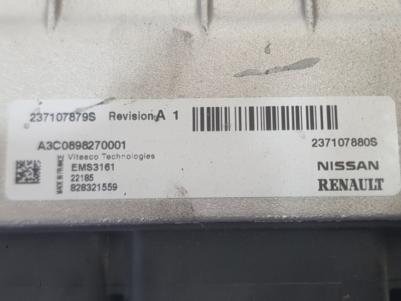 Recambio de centralita motor uce para nissan townstar furgoneta/monovolumen (xfk) 1.3 referencia OEM IAM   