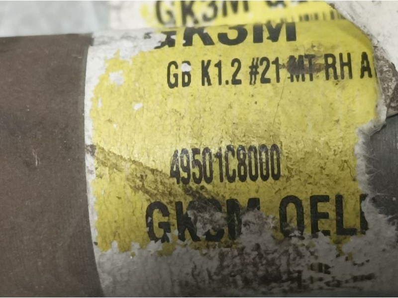 Recambio de transmision delantera derecha para hyundai i20 classic referencia OEM IAM 49501C8000  