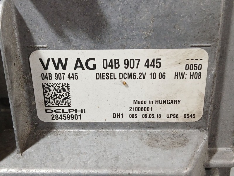 Recambio de centralita motor uce para skoda fabia iii (nj3) 1.4 tdi referencia OEM IAM 04B906027AT  