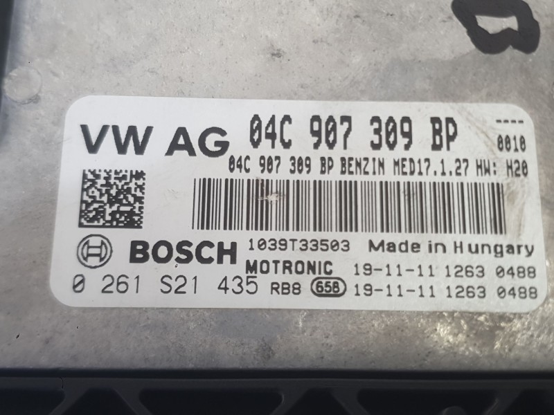 Recambio de centralita motor uce para skoda kamiq (nw4) 1.0 tsi referencia OEM IAM   