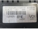 Recambio de cuadro instrumentos para skoda fabia ii (542) 1.2 12v referencia OEM IAM 5J0920811E  