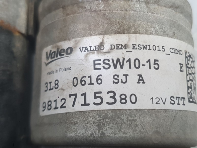 Recambio de motor arranque para peugeot 208 signature referencia OEM IAM 9812715380  