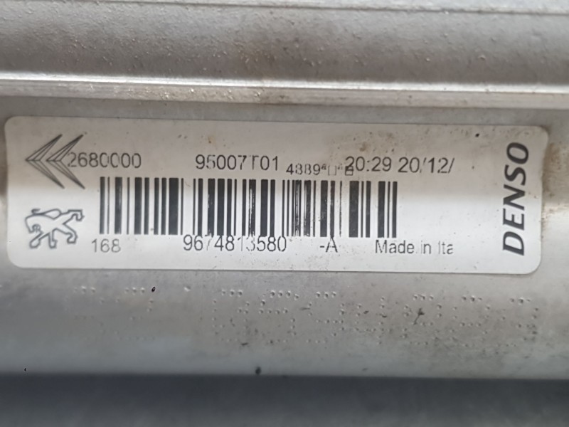 Recambio de condensador / radiador aire acondicionado para peugeot 208 signature referencia OEM IAM 6455JF  