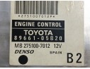 Recambio de centralita motor uce para toyota avensis sedán (_t25_) 2.0 (azt250_) referencia OEM IAM 8966105B20 DENSO 2751007012