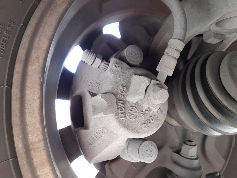 Recambio de pinza freno delantera derecha para seat ibiza v (kj1, kjg) 1.0 tgi referencia OEM IAM 2Q0615124  