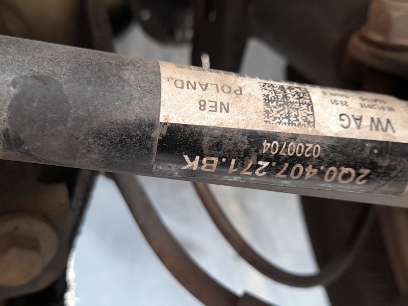Recambio de transmision delantera izquierda para seat ibiza v (kj1, kjg) 1.0 tgi referencia OEM IAM 2Q0407271BL  