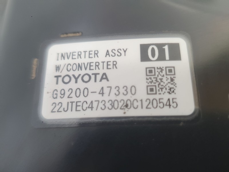 Recambio de convertidor para toyota corolla sedán (_e21_) 1.8 vvti hybrid (mzea12, zre211, zwe211) referencia OEM IAM   