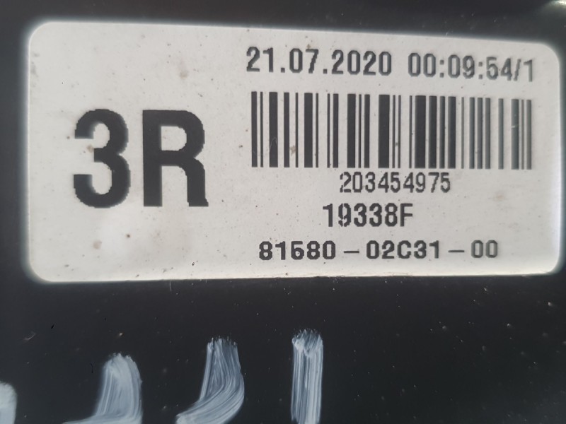 Recambio de piloto trasero derecho interior para toyota corolla sedán (_e21_) 1.8 vvti hybrid (mzea12, zre211, zwe211) referenci