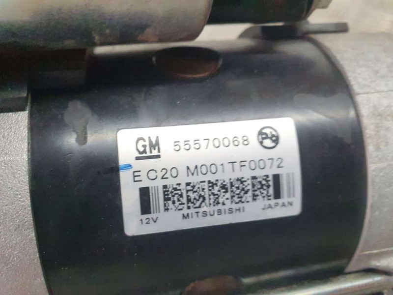 Recambio de motor arranque para opel astra j lim. selective referencia OEM IAM 55570068 M001TF0072 MITSUBISHI