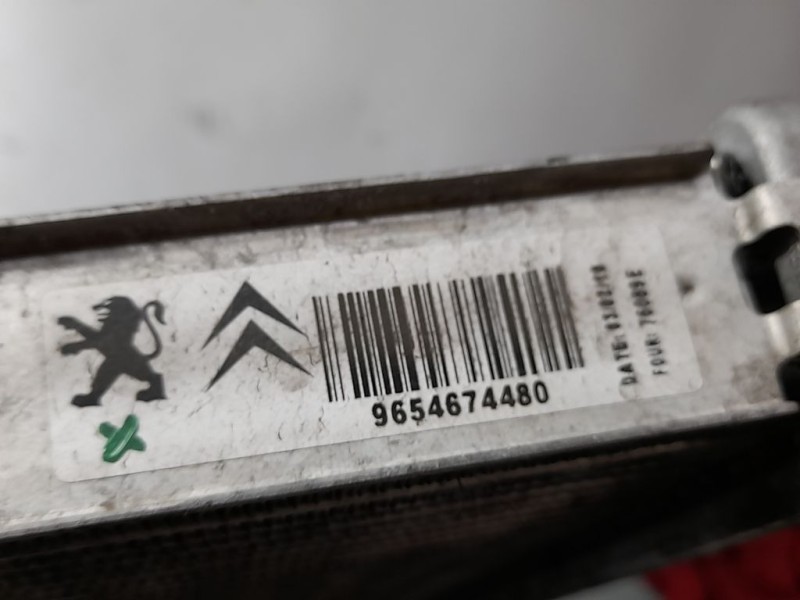 Recambio de radiador agua para peugeot 807 pullman referencia OEM IAM 9654674480  