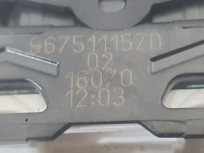 Recambio de mando elevalunas delantero derecho para peugeot 208 i (ca_, cc_) 1.2 thp 110 referencia OEM IAM 96751118ZD  
