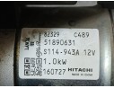 Recambio de motor arranque para fiat tipo sedán (356_, 357_) 1.4 (356sxa1b) referencia OEM IAM 51890631  