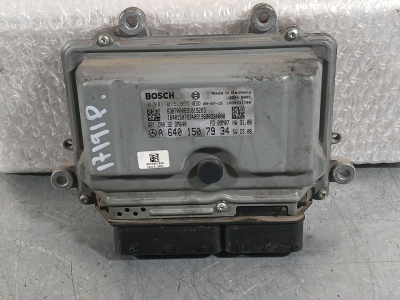 Recambio de centralita motor uce para mercedes-benz clase b sports tourer (w245) b 180 cdi (245.207) referencia OEM IAM   