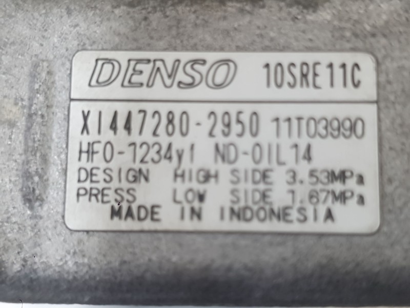 Recambio de compresor aire acondicionado para honda jazz iv (gk_) 1.3 referencia OEM IAM 3881050ZG02  