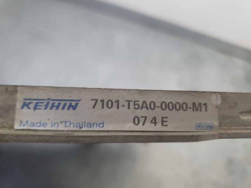 Recambio de condensador / radiador aire acondicionado para honda jazz iv (gk_) 1.3 referencia OEM IAM 80100T5A003  